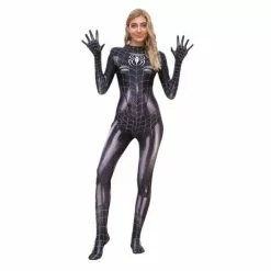 Costume Spiderman Noir Femme