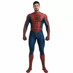 Cosplay Vêtements Boutique 4 Costume Spiderman 3 Adulte Réaliste Tobey Maguire